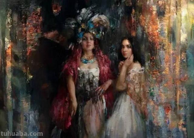 请放大欣赏，“大师”油画作品30幅，不色情，不裸露，好色养眼