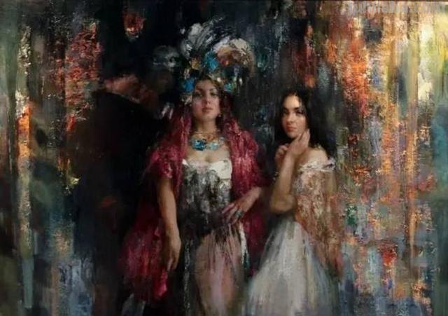 请放大欣赏，“大师”油画作品30幅，不色情，不裸露，好色养眼