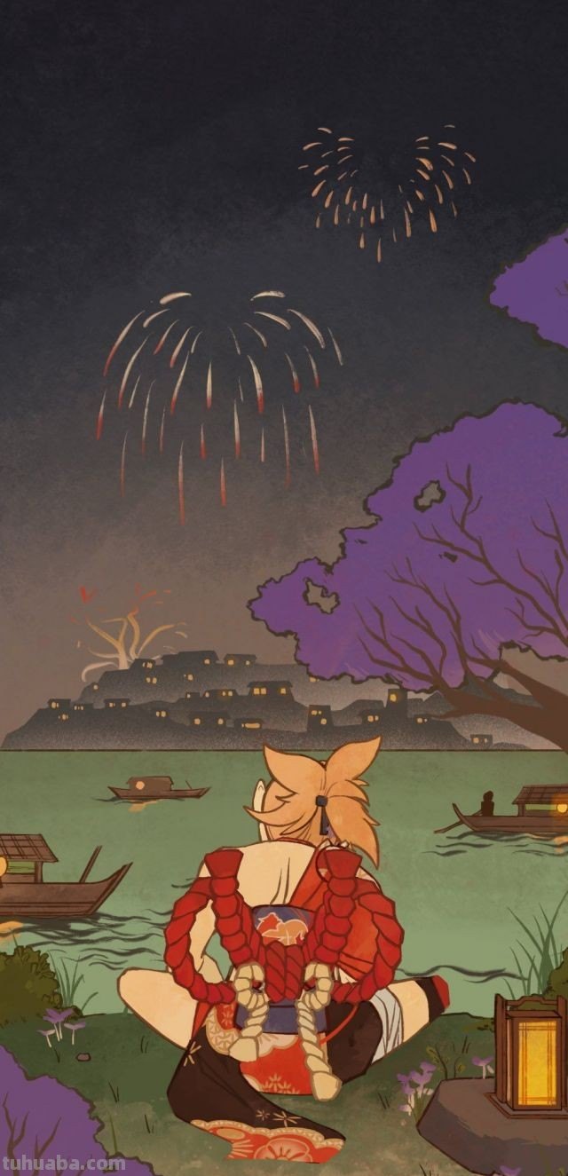 求这个原神壁纸原图,这张壁纸出自哪里?它的作者是谁?