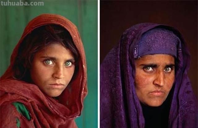 一双眼睛征服全世界,多年后,摄影师再次见到她后发现了什么?