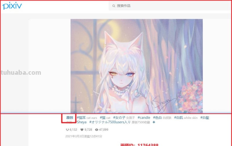 眼睛一黄一蓝的猫耳娘卡通少女是谁啊,有没有类似的图片?（猫耳娘超萌壁纸图片）