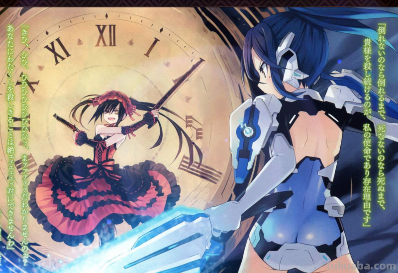 求几张约会大作战时崎狂三的高清壁纸,最好来几张平常状态的狂三和变身状...