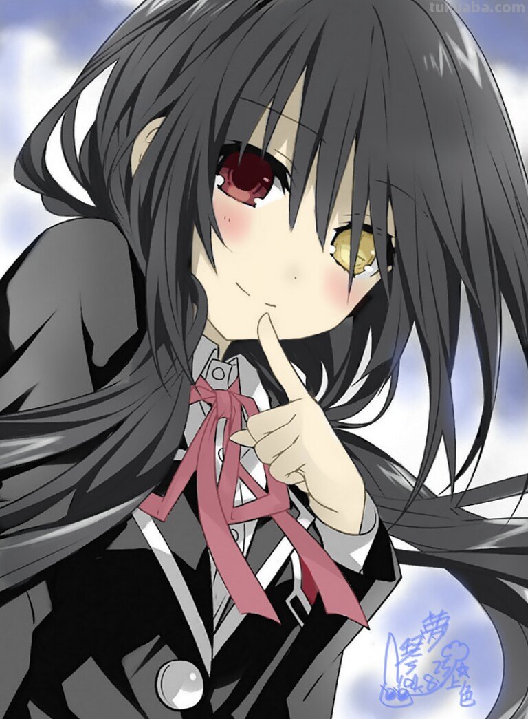 求这几张时崎狂三图的高清图