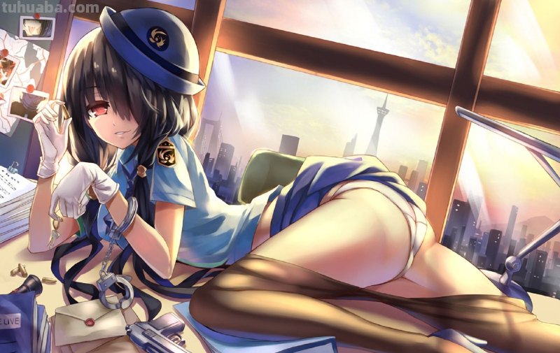 求时崎狂三的这张无水印大图,最好是1920X1080的,谢谢