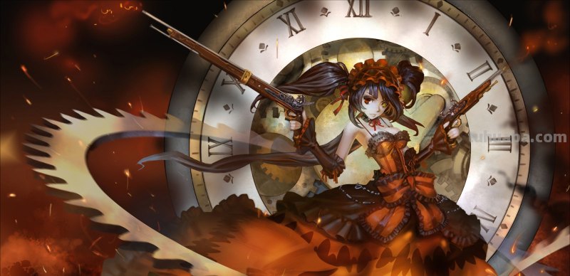 求这张时崎狂三的高清壁纸