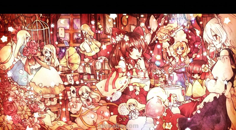 求好看的东方project壁纸,越多越好,有图包更好