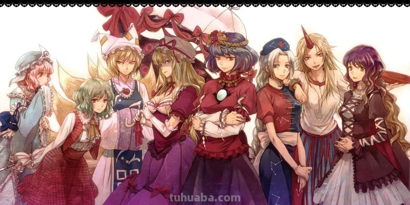 求好看的东方project壁纸,越多越好,有图包更好