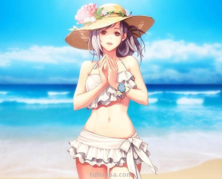 谁有这张赛利亚的泳装图片高清的,要当壁纸