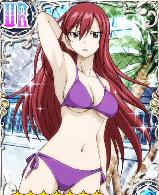 ...求几张妖精的尾巴里,路西,艾露莎,米拉珍的泳装手机壁纸,谢谢...