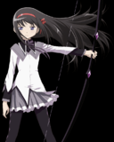 求魔法少女小圆 晓美焰拿弓的壁纸