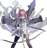 求魔法少女小圆 晓美焰拿弓的壁纸