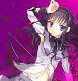 求魔法少女小圆 晓美焰拿弓的壁纸