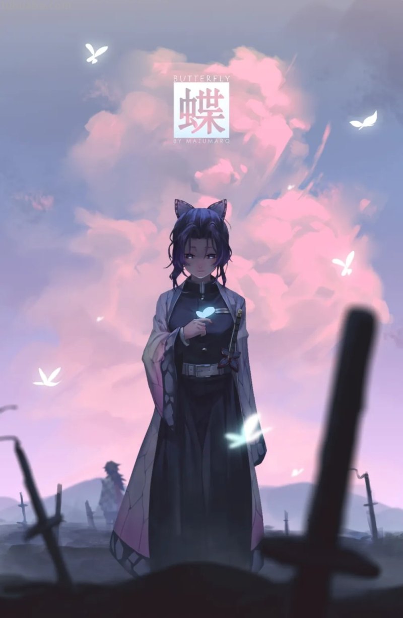 求这个电脑桌面的壁纸,或者说她叫什么?