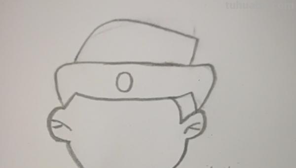警察怎么画全身简笔画（画警察的简笔画）