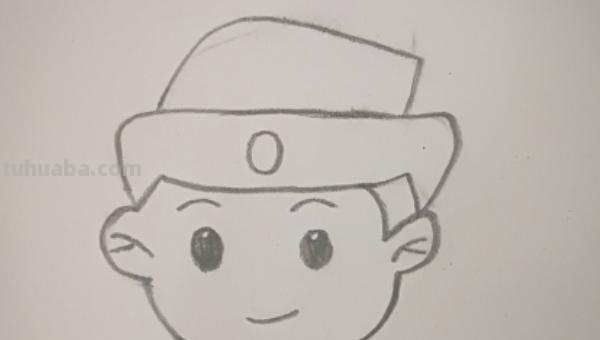 警察怎么画全身简笔画（画警察的简笔画）