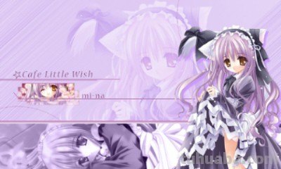 求一张紫发、金瞳漫画美少女图片,求精不求数量