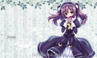 求银发或紫发动漫女孩的图片,瞳孔随意,气势强弱随意,越多越好,拜托了...