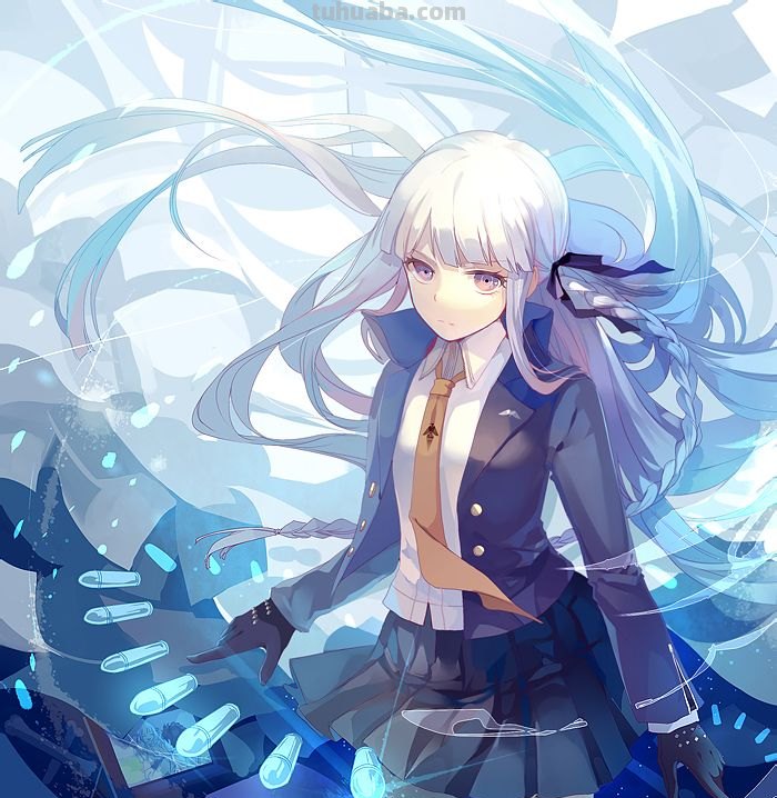 求银发或紫发动漫女孩的图片,瞳孔随意,气势强弱随意,越多越好,拜托了...