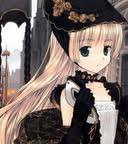 谁有淡紫色头发长发深紫色眼眸的动漫少女图片,P出来的也行,气质要像...