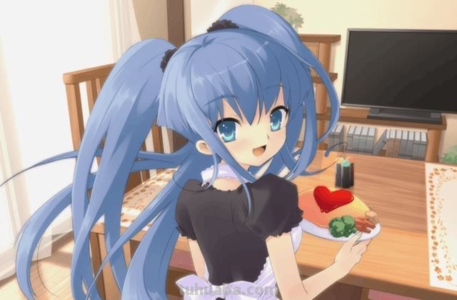 求动漫紫发少女的图片!!!