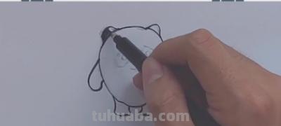 怎么画冰墩墩彩铅的彩铅（怎么画冰墩墩彩铅的彩铅图片）