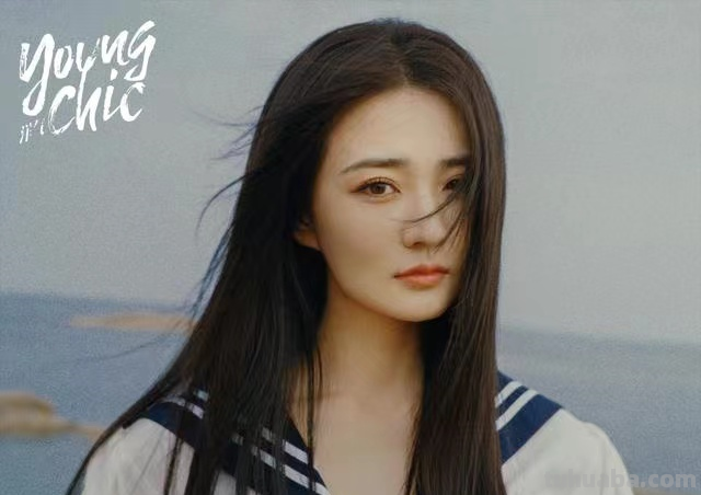 徐璐海边水手服大片,学院风造型好温柔,她的哪套造型最让你印象深刻...（水手服照片头像）