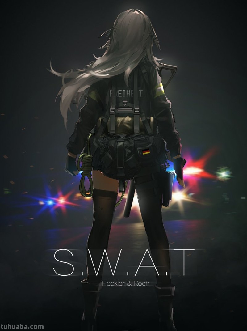 少女前线 求这张图的原图 UMP40