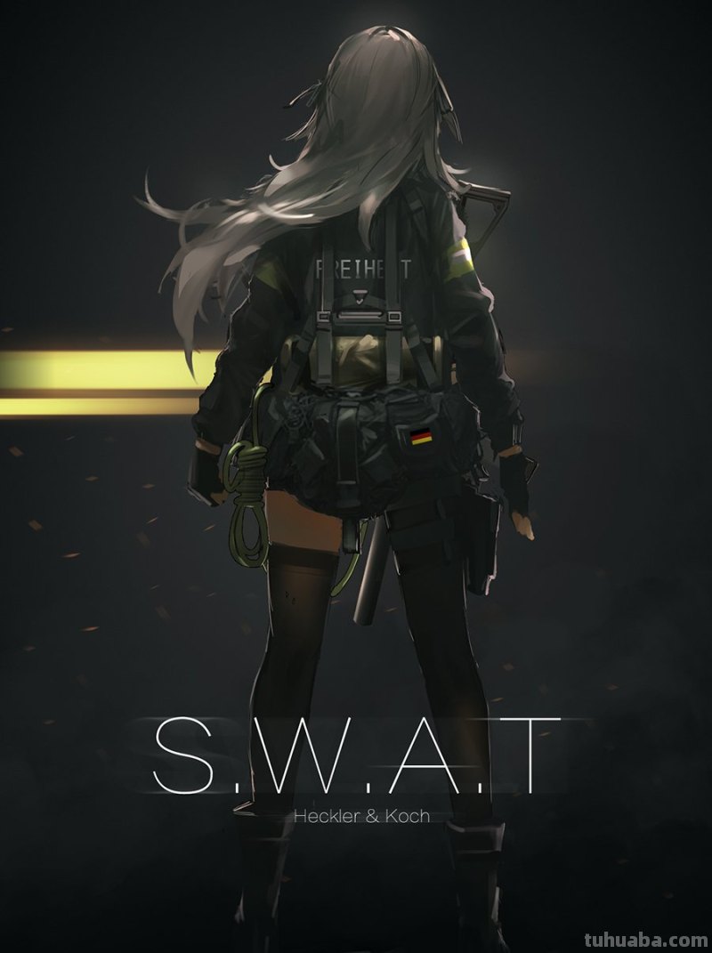 少女前线 求这张图的原图 UMP40