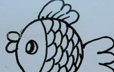 鱼怎么画儿童简笔画(鱼怎么画儿童简笔画 铅笔画) 鱼怎么画儿童简笔画(鱼怎么画儿童简笔画 铅笔画)