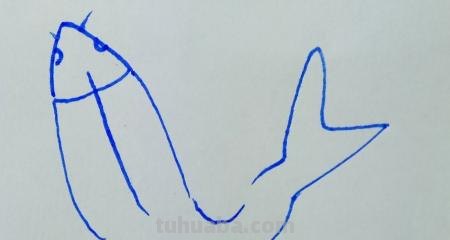 鱼怎么画儿童简笔画(鱼怎么画儿童简笔画 铅笔画) 鱼怎么画儿童简笔画(鱼怎么画儿童简笔画 铅笔画)