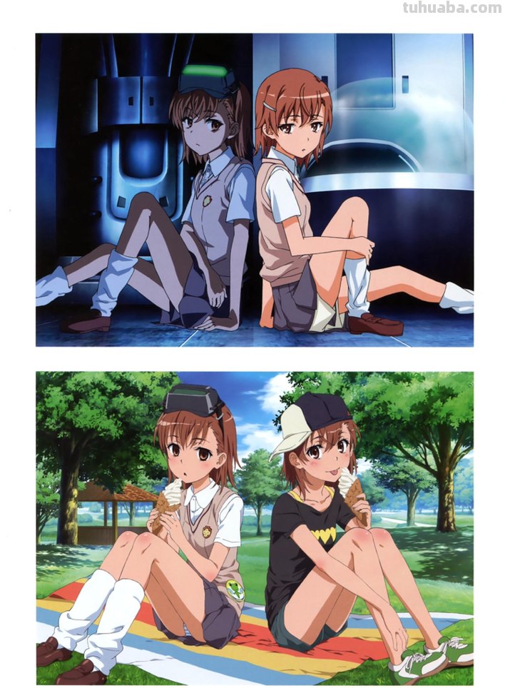 求下面这张御坂妹和御坂美琴图片的原图