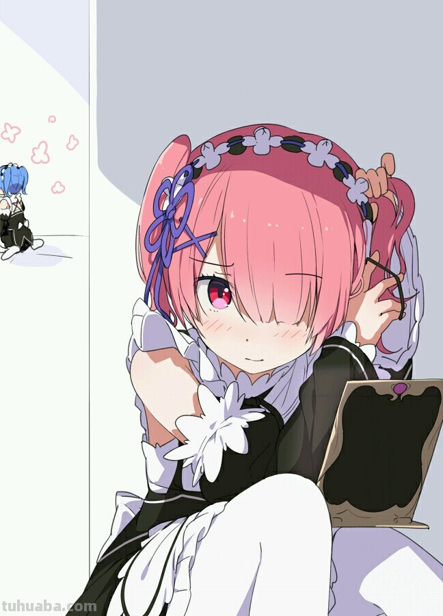 求拉姆蕾姆高清壁纸 如下图的这两种 求这两张高清壁纸 谢谢各位老司