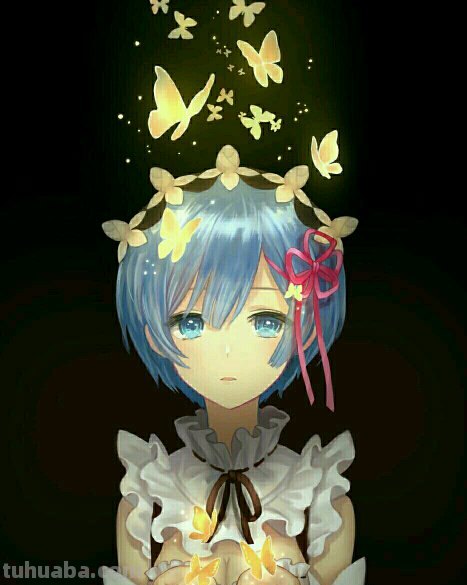 求暗黑系蕾姆图片 可以做手机壁纸的那种