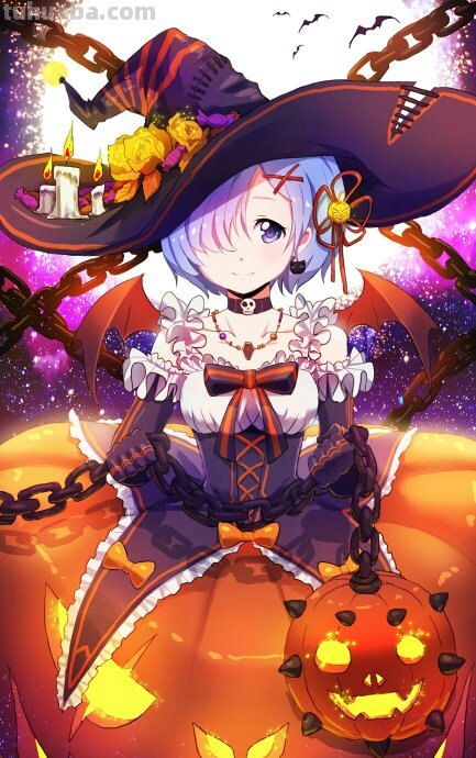 求暗黑系蕾姆图片 可以做手机壁纸的那种