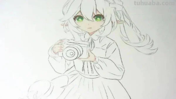 原神纳西妲怎么画