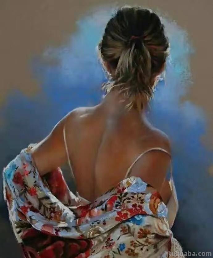 人体艺术油画，我们一起来欣赏这些人间的绝色吧