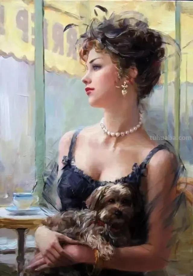 人体艺术油画，我们一起来欣赏这些人间的绝色吧