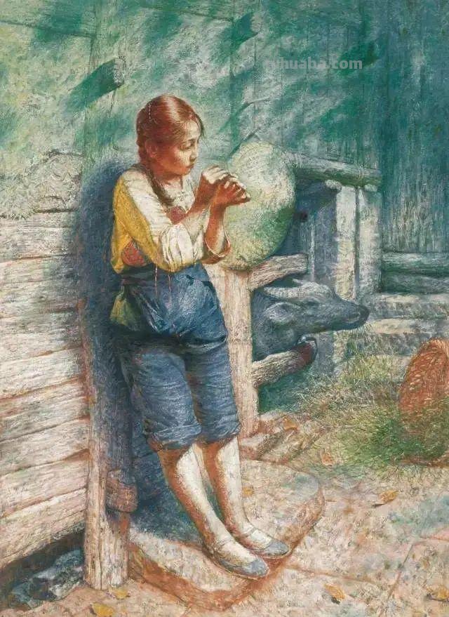 川美原院长罗中立，一幅油画《春蚕》拍出了4370万元的天价，牛逼