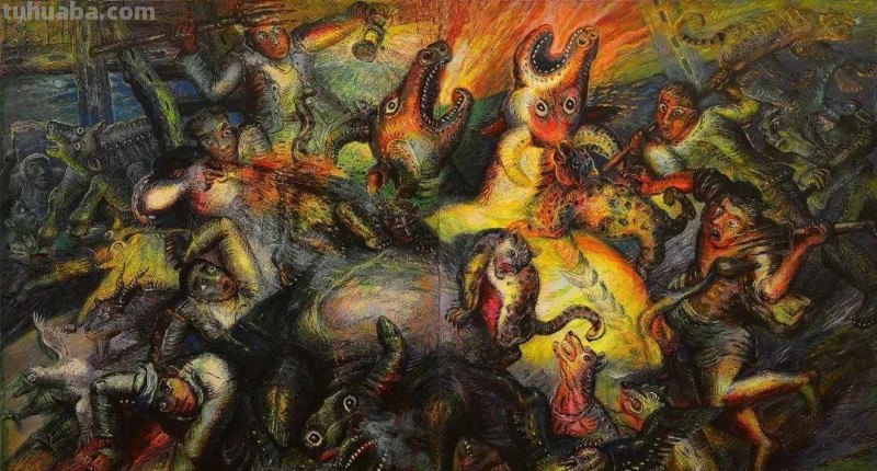 川美原院长罗中立，一幅油画《春蚕》拍出了4370万元的天价，牛逼