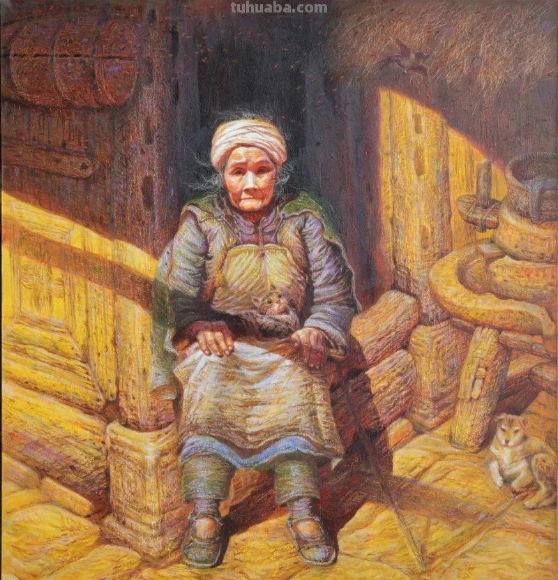 川美原院长罗中立，一幅油画《春蚕》拍出了4370万元的天价，牛逼