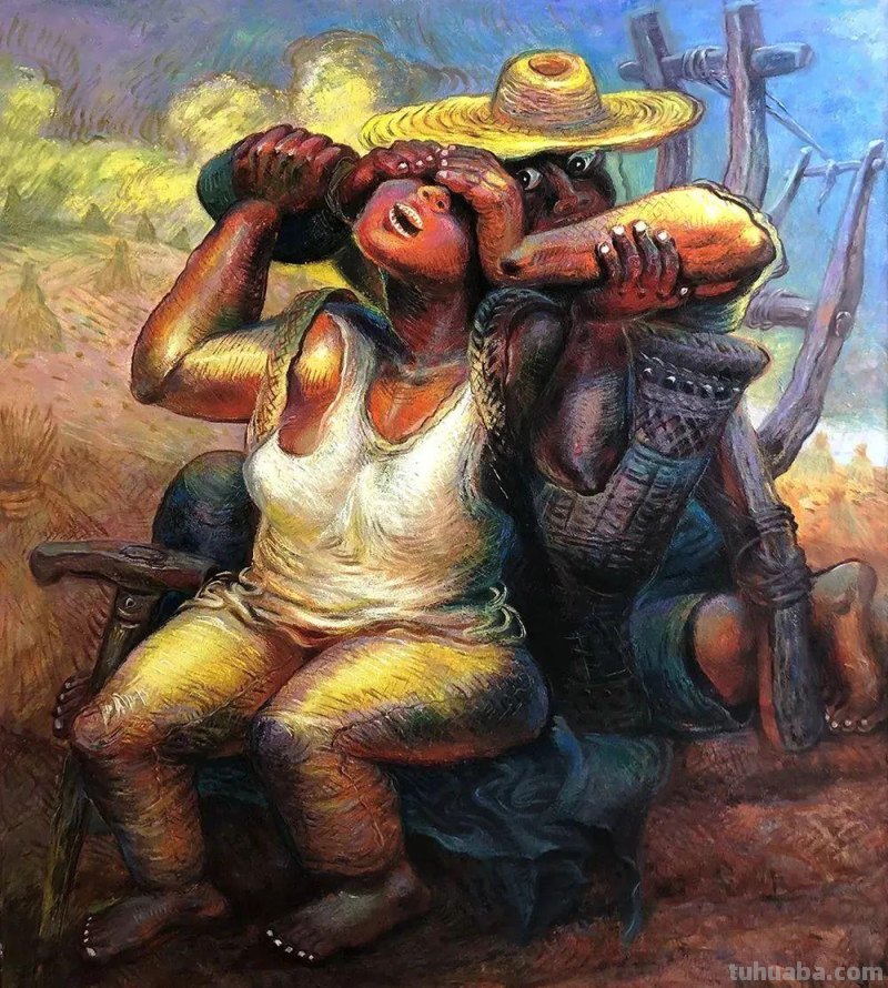 川美原院长罗中立，一幅油画《春蚕》拍出了4370万元的天价，牛逼