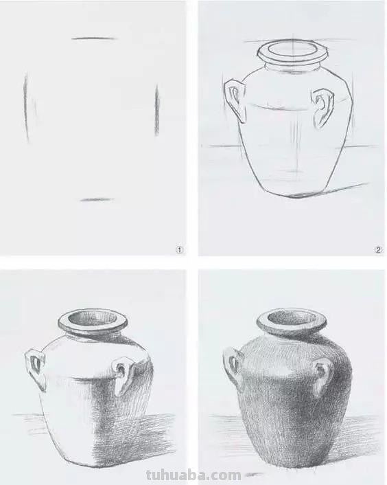 静物素描的详细教程，手把手教你学画素描