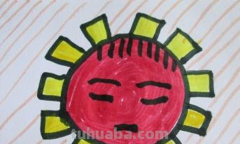太阳用彩铅画怎么画（太阳用彩铅画怎么画好看）