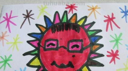 太阳用彩铅画怎么画（太阳用彩铅画怎么画好看）