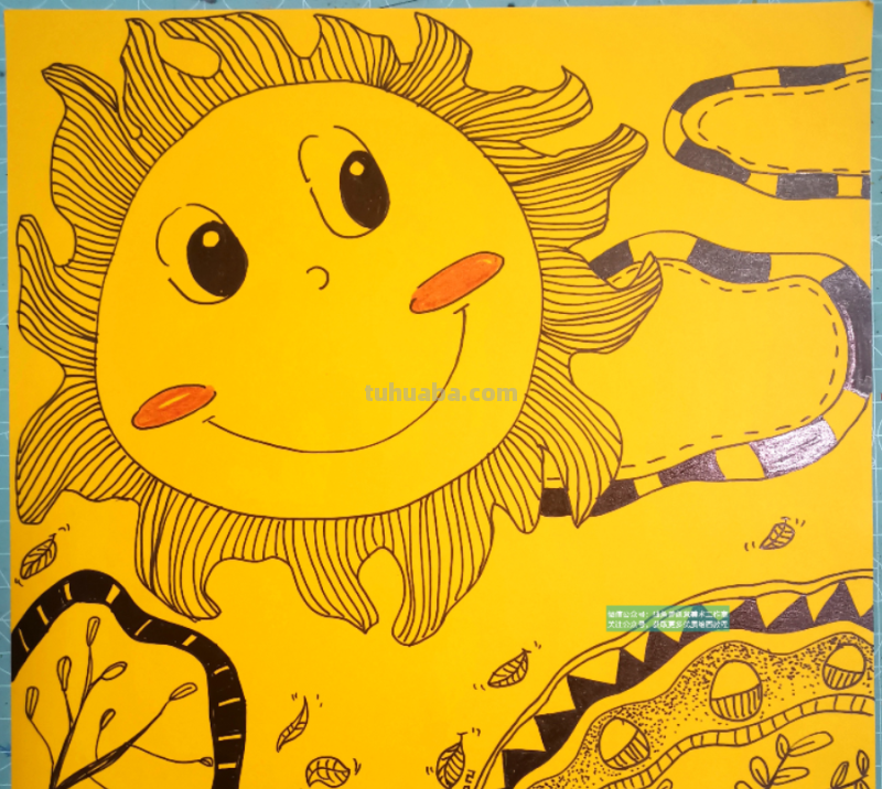 太阳用彩铅画怎么画（太阳用彩铅画怎么画好看）