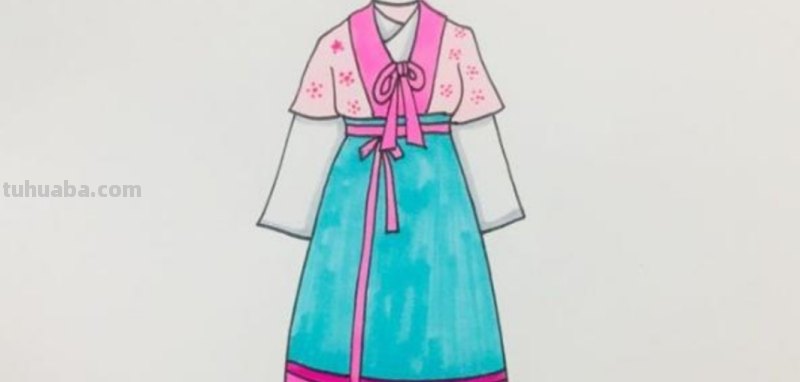 古风简笔画怎么画（古风简笔画怎么画,汉服）