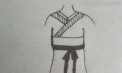 古风简笔画怎么画（古风简笔画怎么画,汉服）