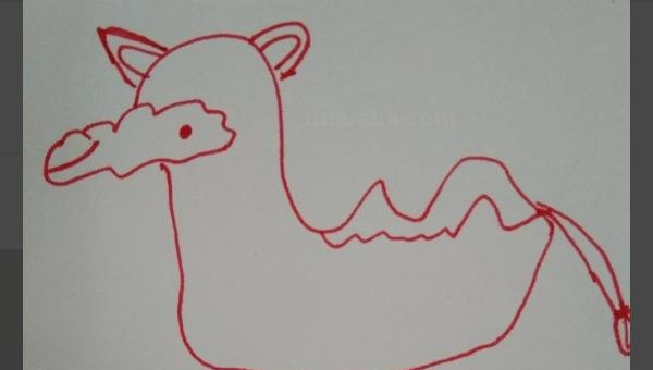 骆驼怎么画简笔画图片（骆驼怎么画简笔画图片简单可爱）