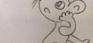 简笔画老鼠怎么画（简笔画老鼠怎么画用数字）