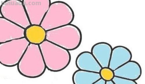 花怎么画又漂亮简笔画（花怎么画又漂亮简笔画图片）